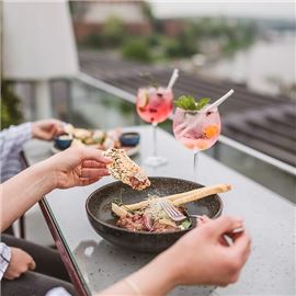 Roof Top Terrace Snacks & cocktails