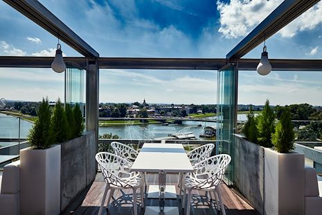 Roof Top Terrace Lounge Bar
