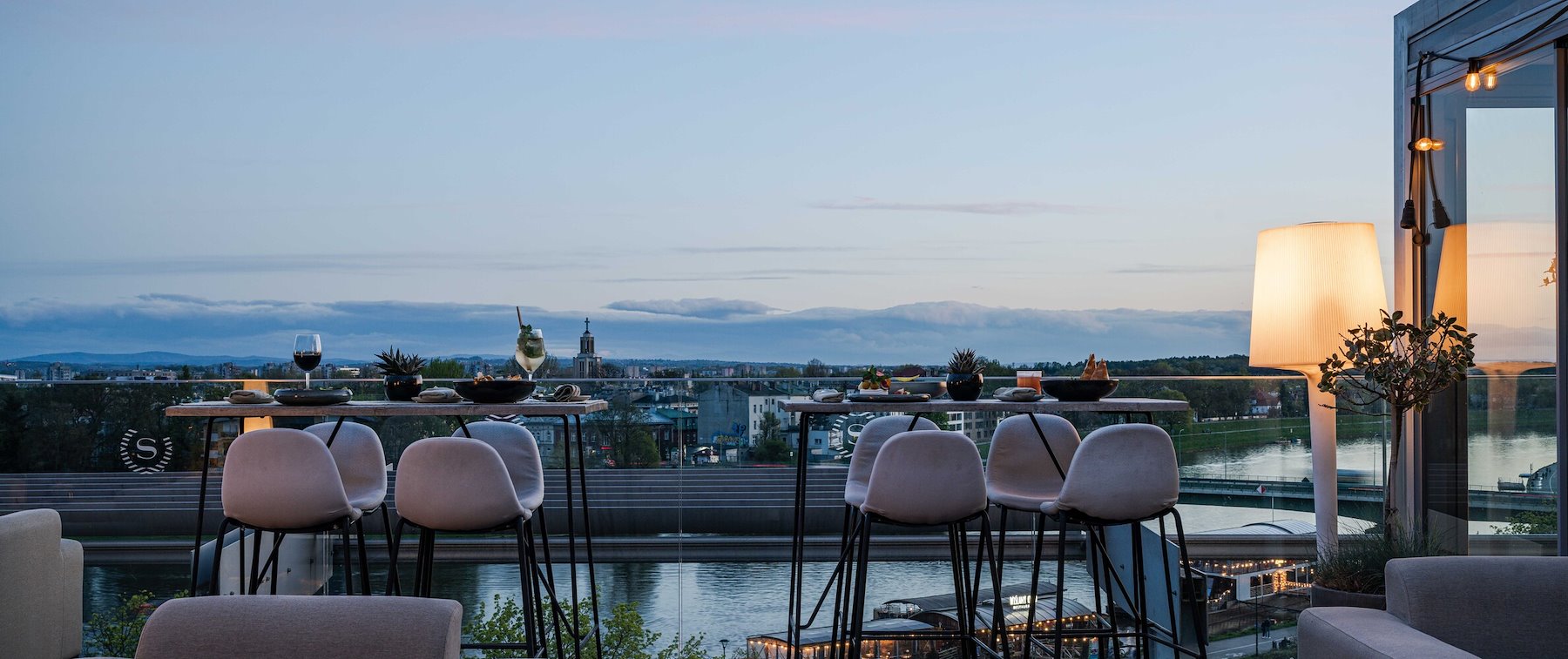 Rooftop bar